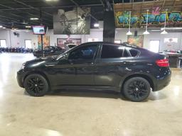 BMW X6 M 2012 black  gas 5YMGZ0C59CLK14975 photo #4