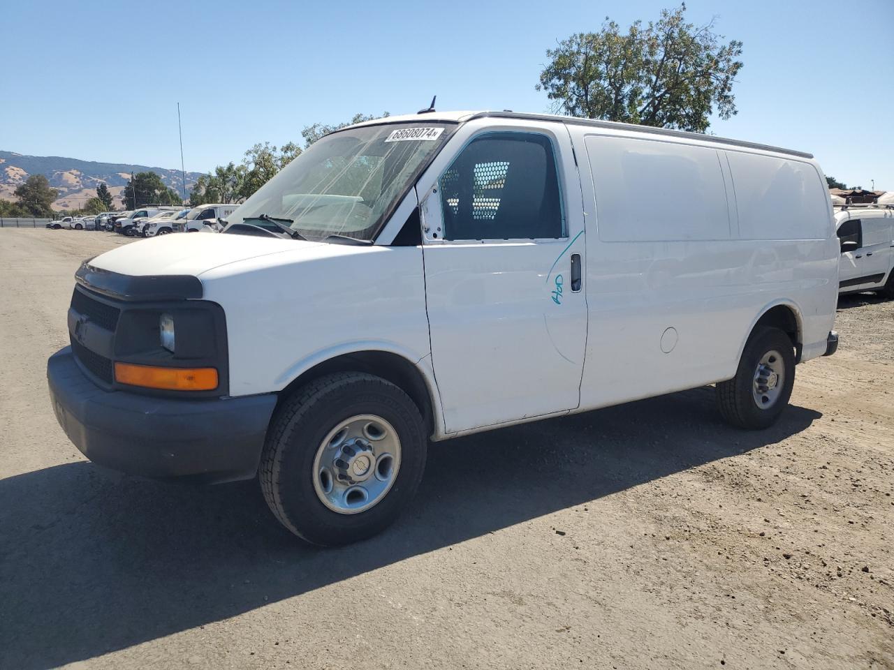 CHEVROLET EXPRESS G2 2014 white cargo va flexible fuel 1GCWGFCA8E1162747 photo #1