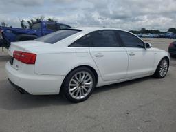 AUDI A6 PREMIUM 2013 white sedan 4d gas WAUGGAFC8DN129062 photo #4