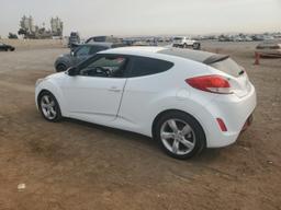 HYUNDAI VELOSTER 2014 white coupe 3d gas KMHTC6AD0EU211736 photo #3