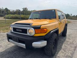 TOYOTA FJ CRUISER 2008 yellow 4dr spor gas JTEBU11FX8K017986 photo #3