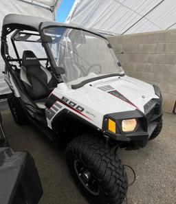 POLARIS RZR 800 EP 2014 white all terr gas 4XAVH7EA9EF355107 photo #2