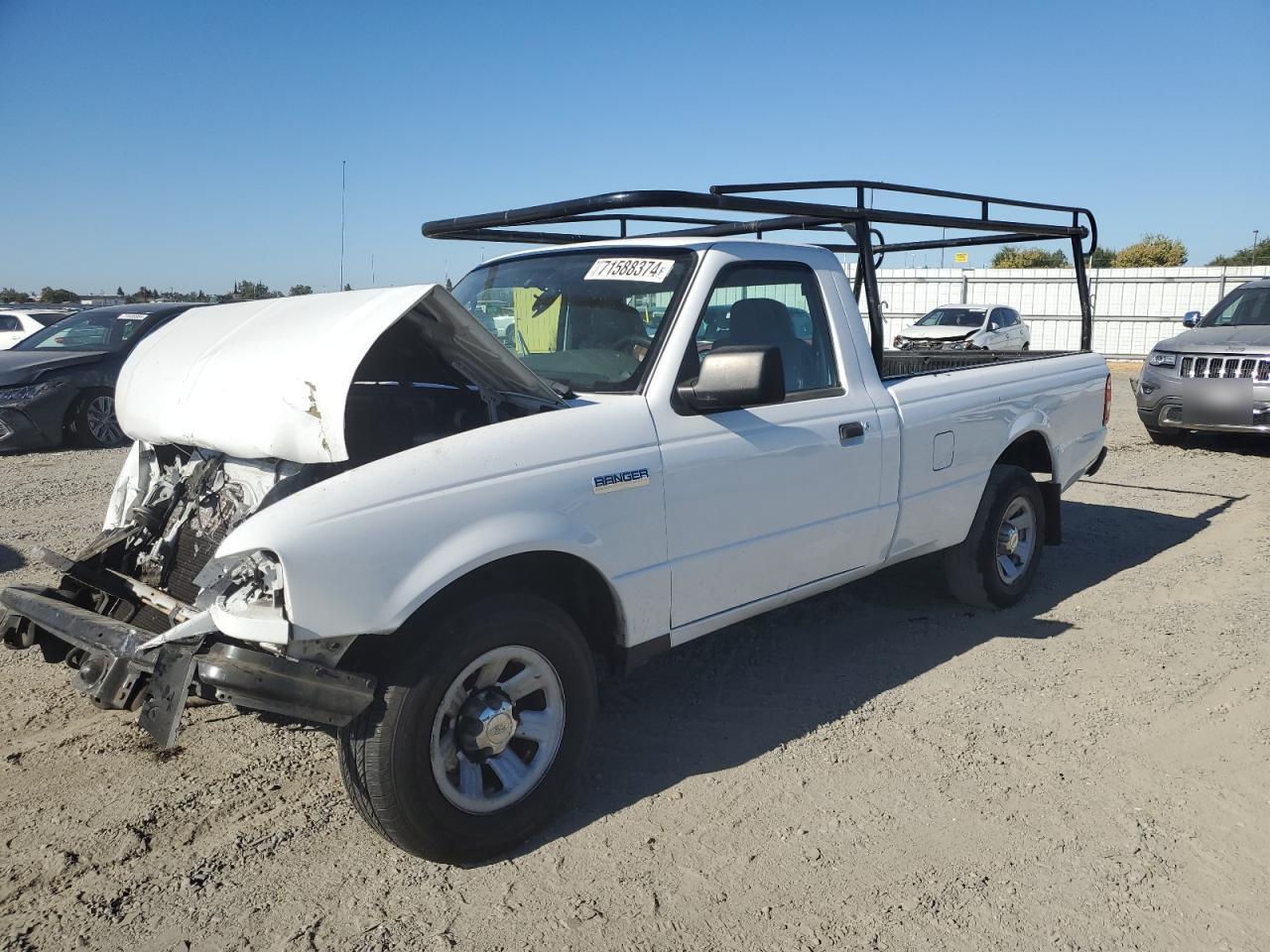 FORD RANGER 2008 white  gas 1FTYR10U38PA92452 photo #1