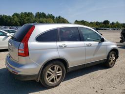 HONDA CR-V EXL 2011 silver  gas JHLRE4H79BC019684 photo #4