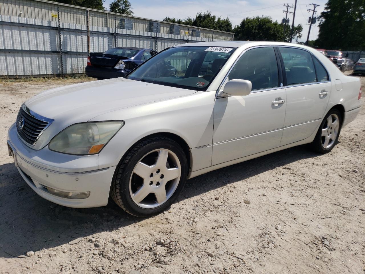 LEXUS LS 430 2006 white  gas JTHBN36F365045743 photo #1