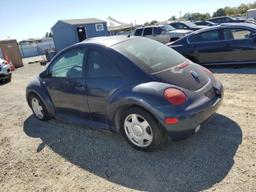 VOLKSWAGEN NEW BEETLE 2001 blue  gas 3VWCK21C81M441561 photo #3