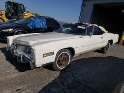 CADILLAC COUPE DEVI 1976 white   6L67S6Q251179 photo #2