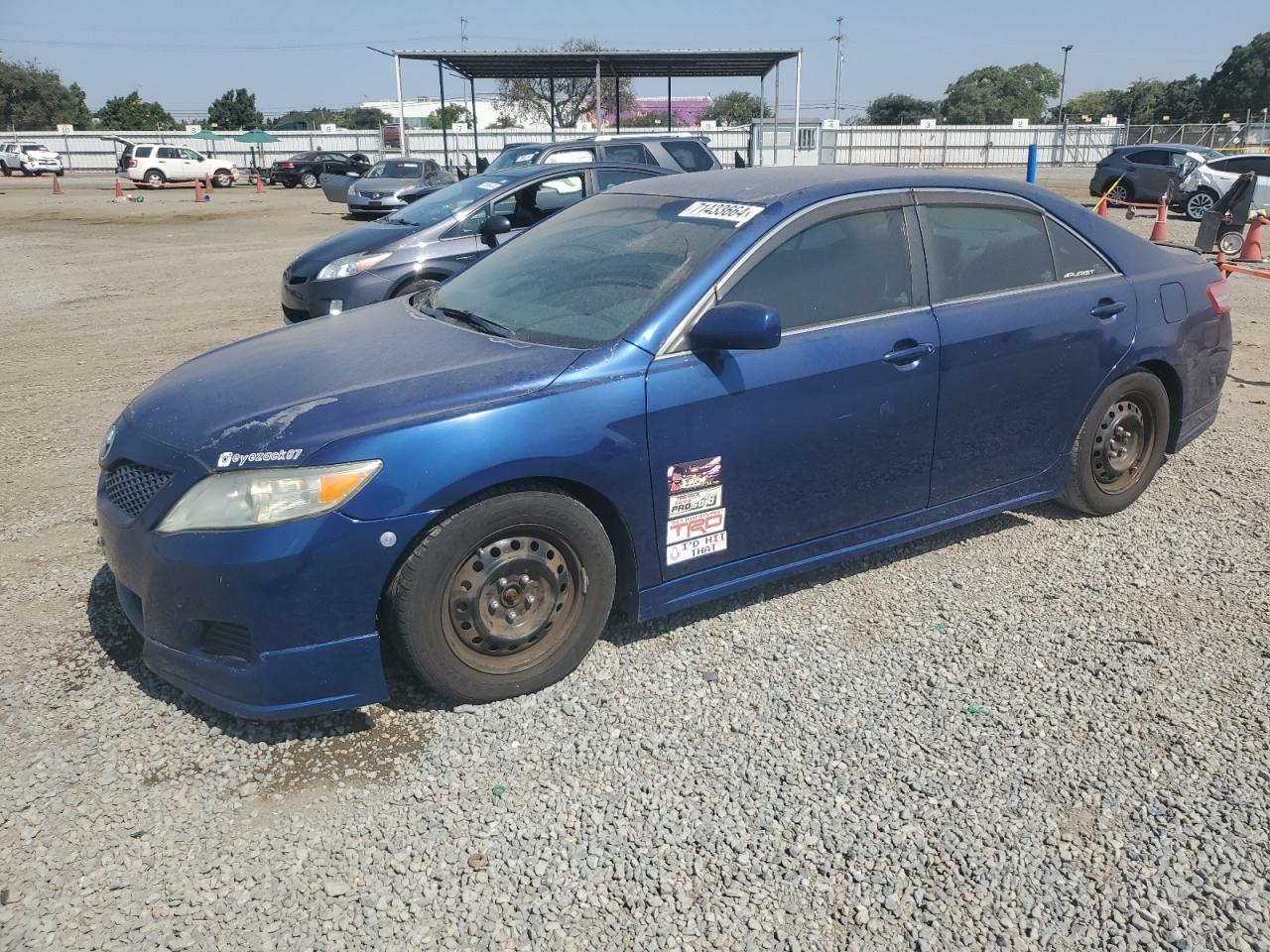 TOYOTA CAMRY BASE 2010 blue  gas 4T1BF3EK8AU547428 photo #1