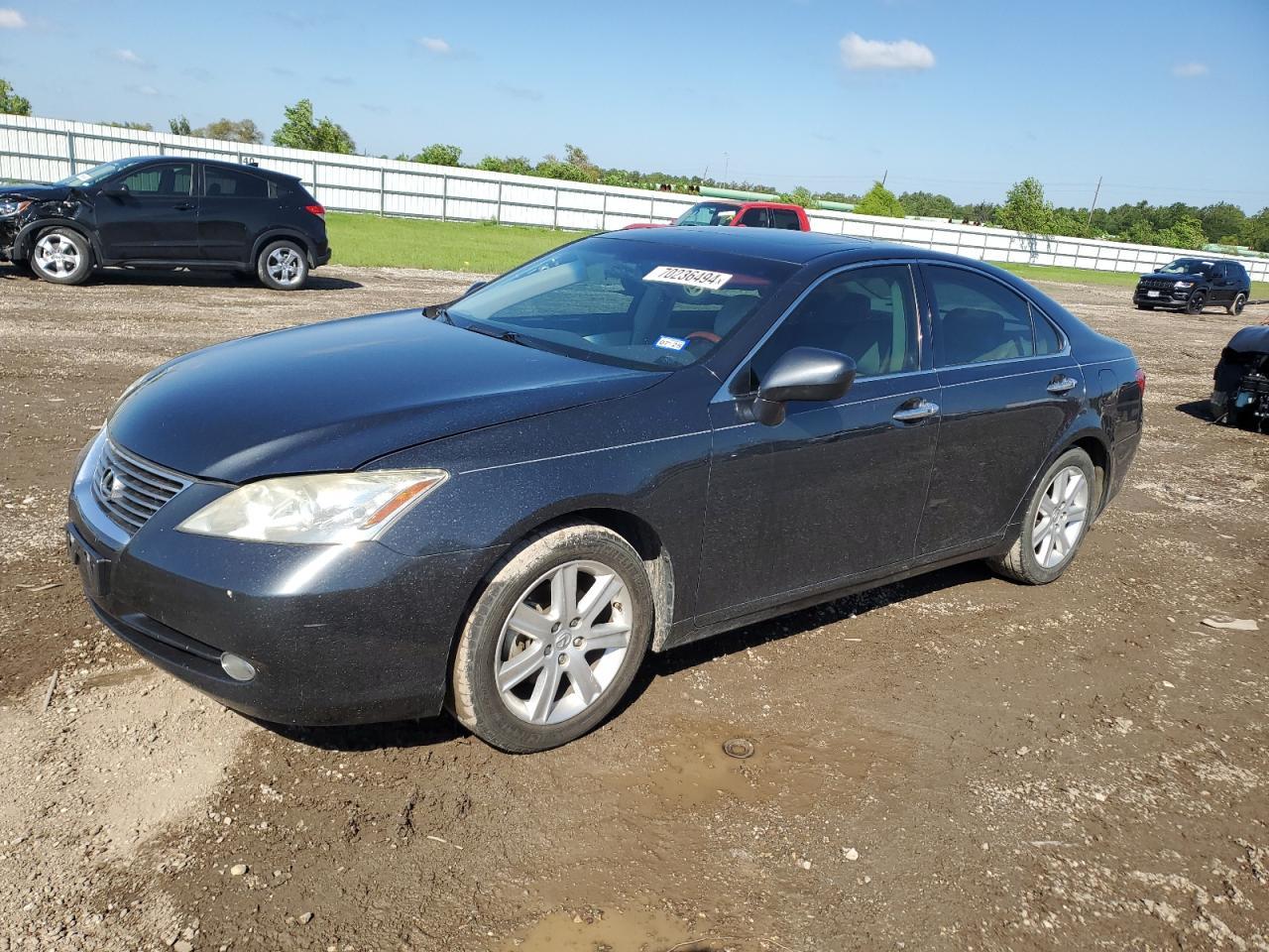 LEXUS ES 350 2007 charcoal  gas JTHBJ46G372120678 photo #1