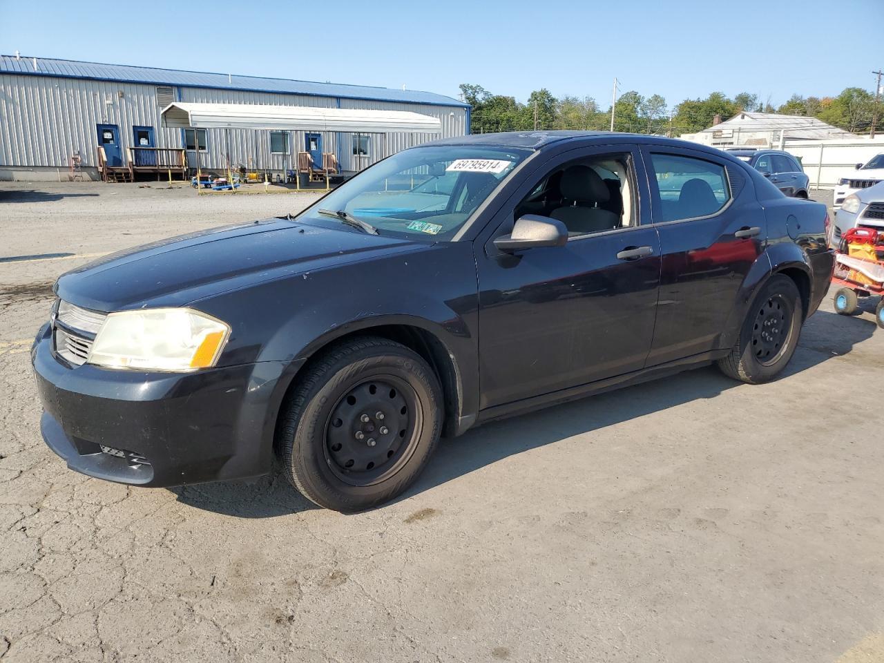 DODGE AVENGER SE 2009 black sedan 4d gas 1B3LC46B49N549688 photo #1