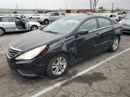 HYUNDAI SONATA GLS 2011 black  gas 5NPEB4AC5BH206954 photo #2