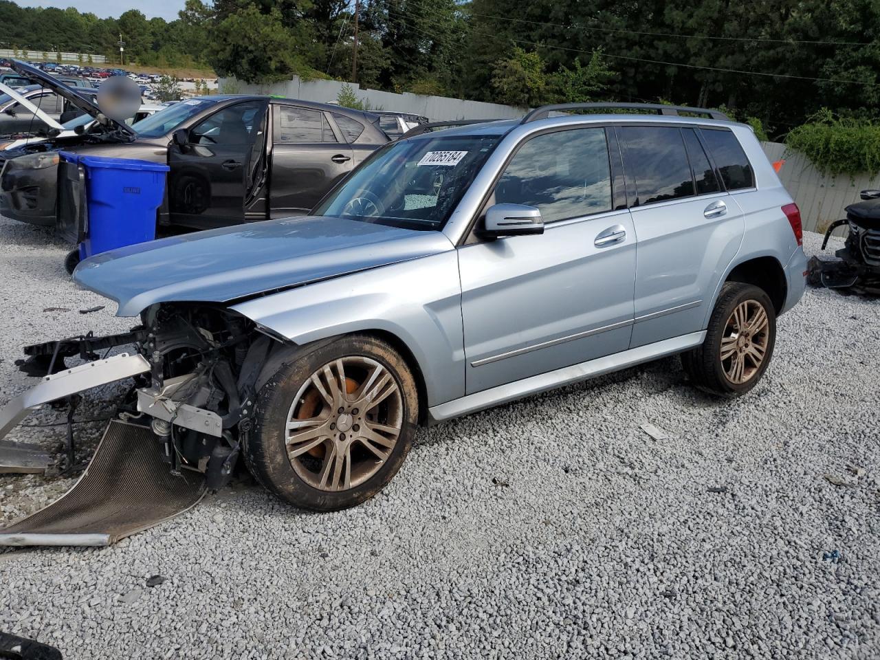 MERCEDES-BENZ GLK 350 2013 blue 4dr spor gas WDCGG5HB6DG016014 photo #1