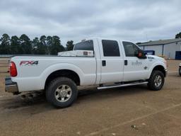 FORD F250 SUPER 2013 white  Diesel 1FT7W2BT4DEA55222 photo #4