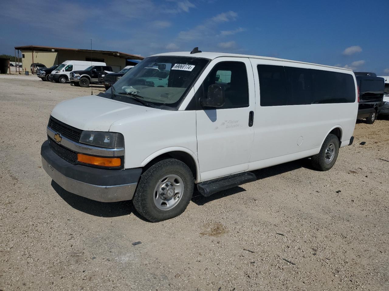 CHEVROLET EXPRESS G3 2019 white  flexible fuel 1GAZGPFG7K1238661 photo #1