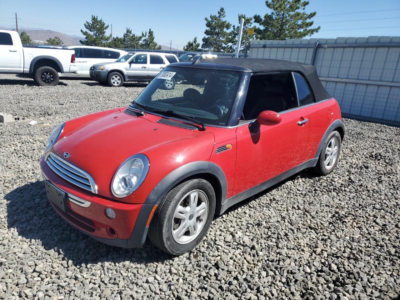 MINI COOPER 2008 red converti gas WMWRF33528TG18736 photo #1