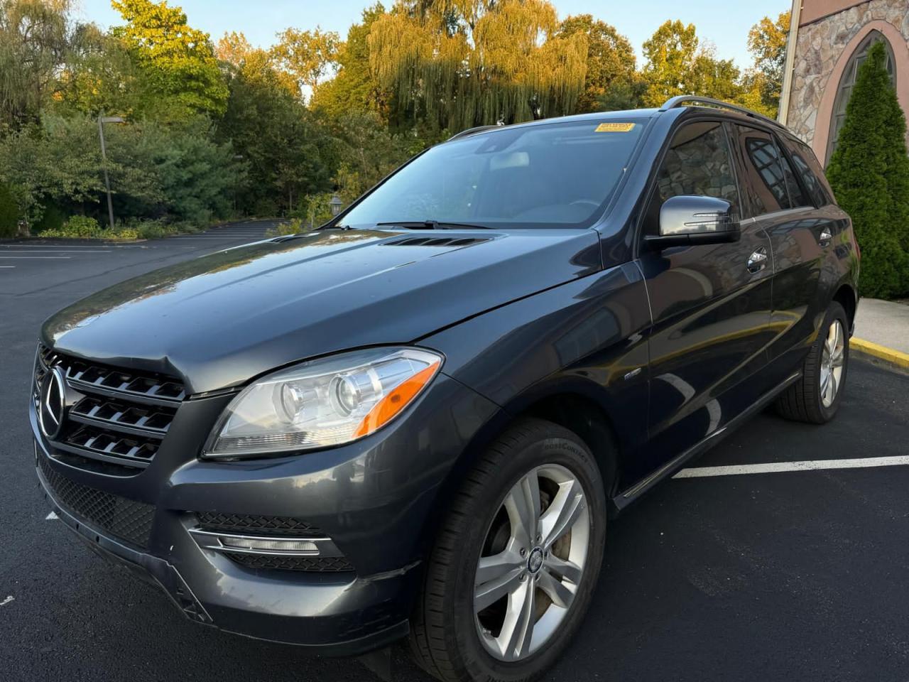 MERCEDES-BENZ ML 350 BLU 2012 black 4dr spor diesel 4JGDA2EBXCA027236 photo #1