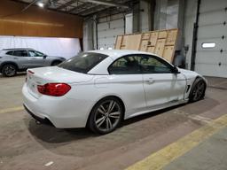 BMW 440XI 2017 white  gas WBA4U1C58H5A16044 photo #4