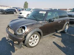 MINI COOPER CLU 2010 tan station gas WMWML3C57ATX39204 photo #2