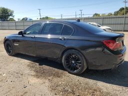 BMW 750 LI 2014 black  gas WBAYE8C51ED135883 photo #3