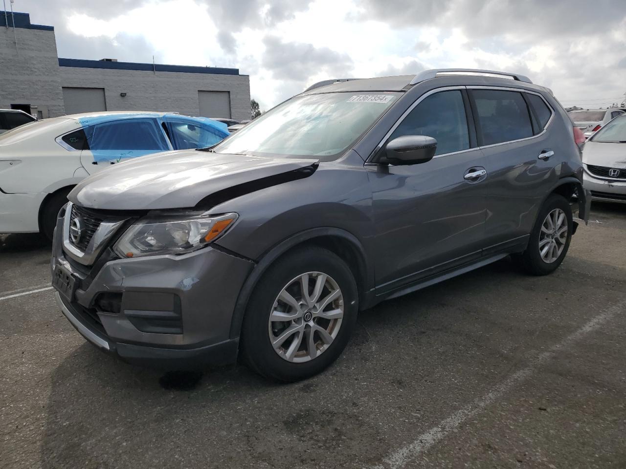 NISSAN ROGUE S 2017 gray  gas KNMAT2MT5HP511525 photo #1