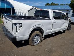 FORD F150 SUPER 2022 white  gas 1FTEW1C50NKE40166 photo #4