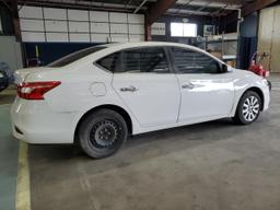 NISSAN SENTRA S 2019 white  gas 3N1AB7AP2KY352057 photo #4