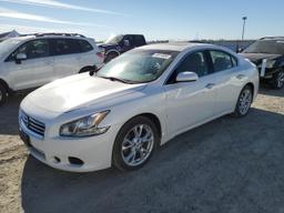 NISSAN MAXIMA S 2012 white  gas 1N4AA5AP4CC855111 photo #2