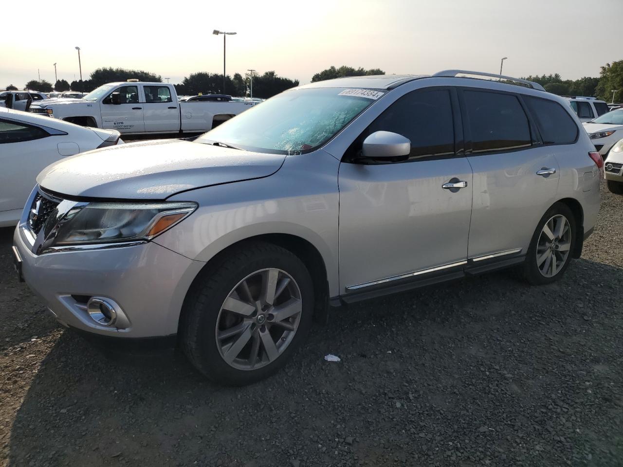 NISSAN PATHFINDER 2013 silver 4dr spor gas 5N1AR2MM6DC646419 photo #1