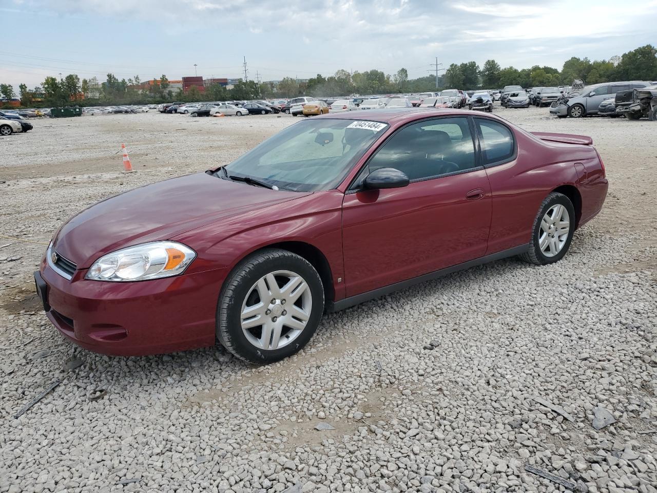 CHEVROLET MONTE CARL 2006 maroon  gas 2G1WK151869339222 photo #1