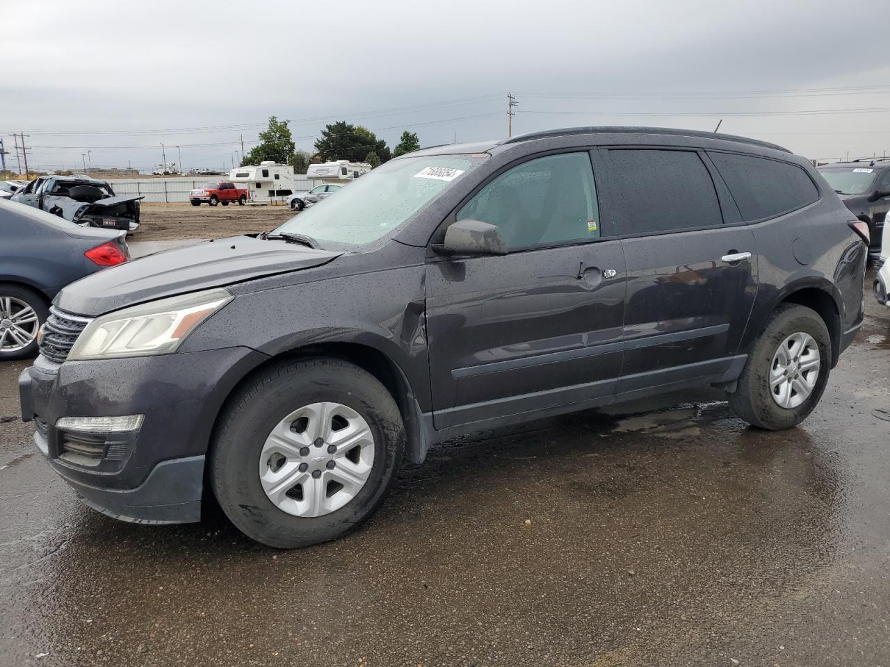 CHEVROLET TRAVERSE L 2015 charcoal 4dr spor gas 1GNKRFED5FJ388284 photo #1