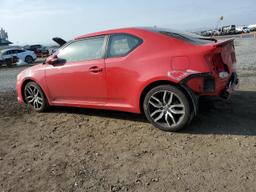 TOYOTA SCION TC 2014 red hatchbac gas JTKJF5C78E3087332 photo #3