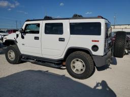 HUMMER H2 2003 white  gas 5GRGN23U53H112825 photo #3