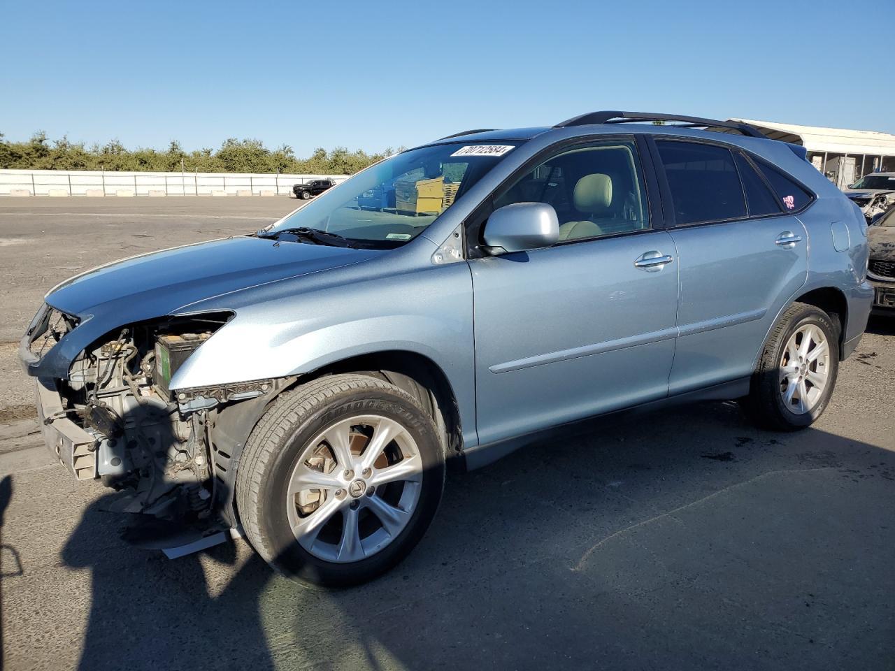 LEXUS RX 350 2009 blue  gas 2T2GK31U99C065844 photo #1