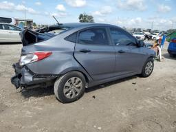 HYUNDAI ACCENT SE 2017 gray  gas KMHCT4AE1HU214940 photo #4