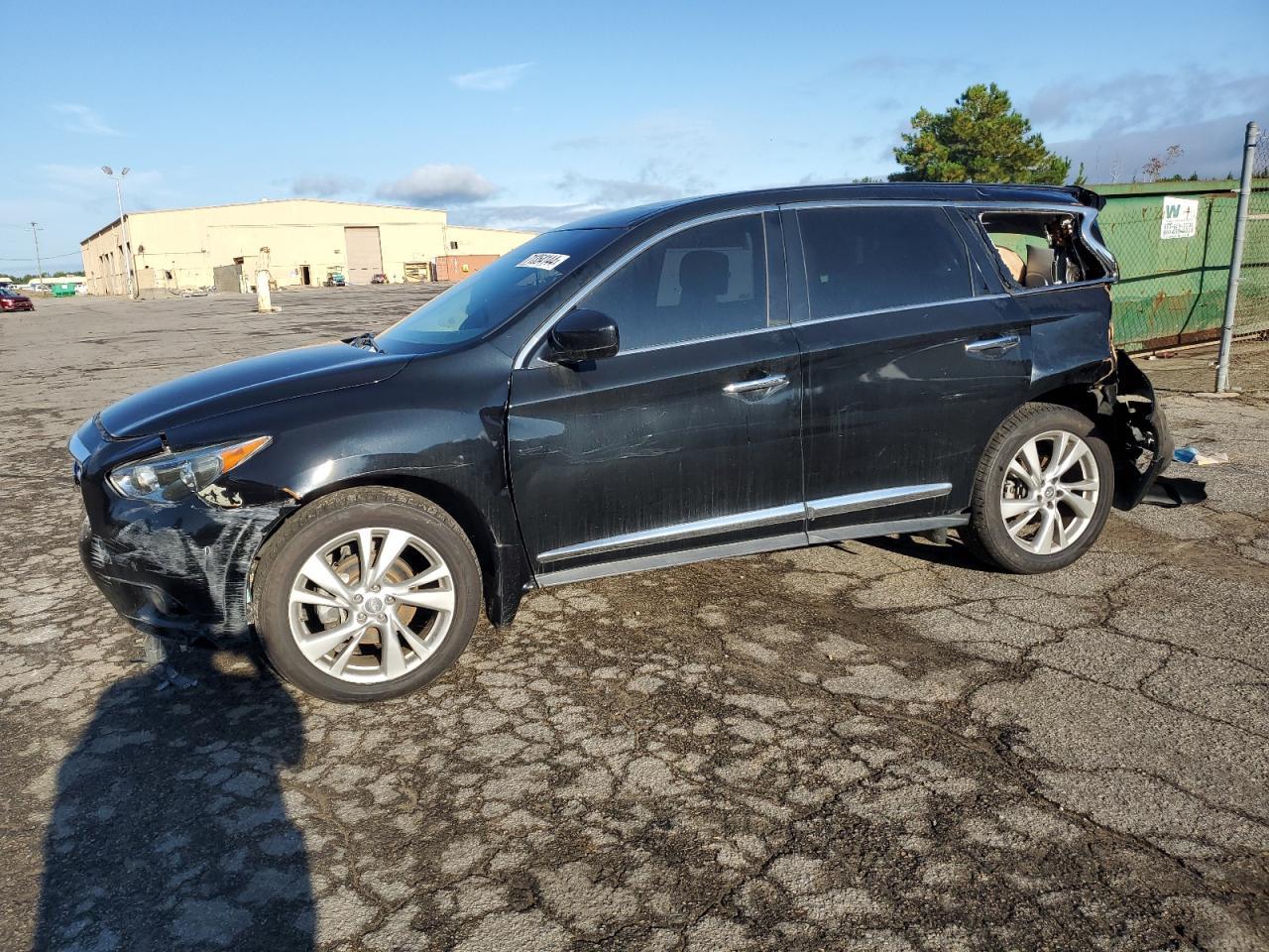 INFINITI JX35 2013 black 4dr spor gas 5N1AL0MM5DC313991 photo #1