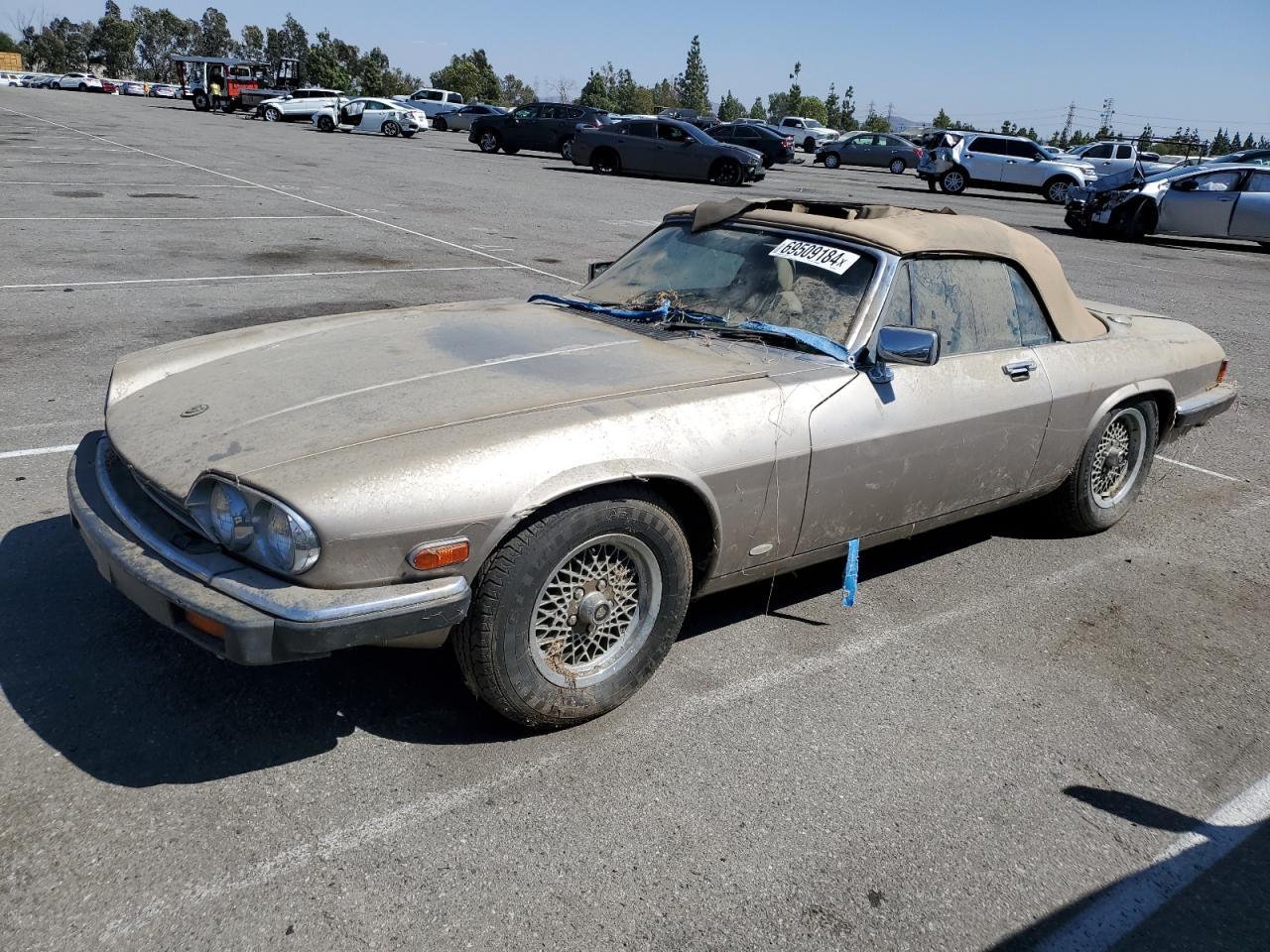 JAGUAR XJS 1988 silver  gas SAJNV5845JC144625 photo #1