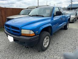 DODGE DAKOTA 1998 blue club cab gas 1B7GG22Y3WS625823 photo #3