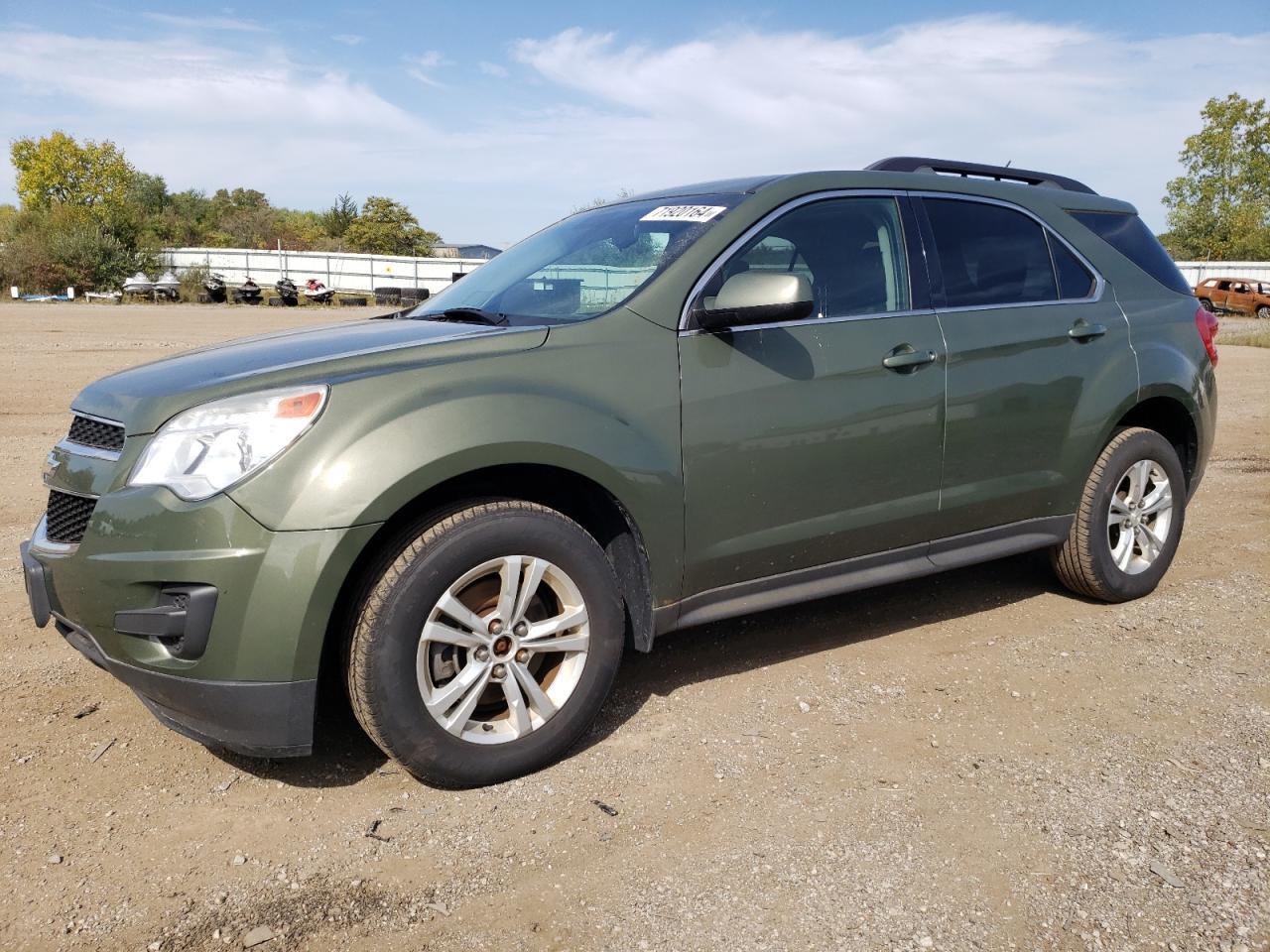 CHEVROLET EQUINOX LT 2015 green  flexible fuel 2GNALBEK8F6324354 photo #1