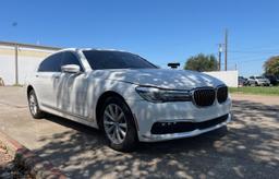 BMW 740 I 2018 white  gas WBA7E2C50JG742505 photo #2