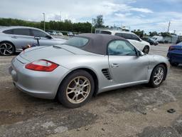 PORSCHE BOXSTER 2007 silver  gas WP0CA29867U712417 photo #4