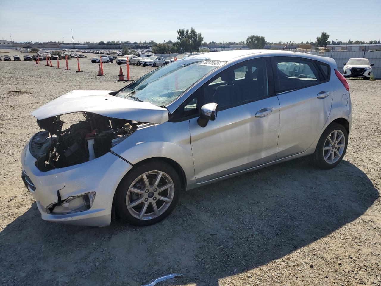 FORD FIESTA SE 2016 silver  gas 3FADP4EJ4GM111492 photo #1