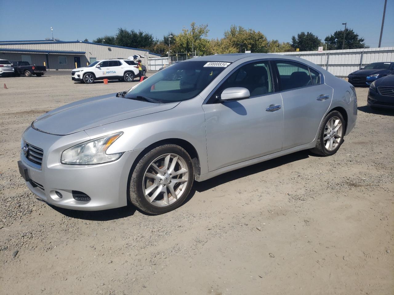 NISSAN MAXIMA S 2014 silver  gas 1N4AA5AP3EC461361 photo #1