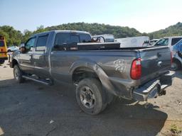 FORD F350 SUPER 2014 gray crew pic diesel 1FT8W3BT6EEB75163 photo #3