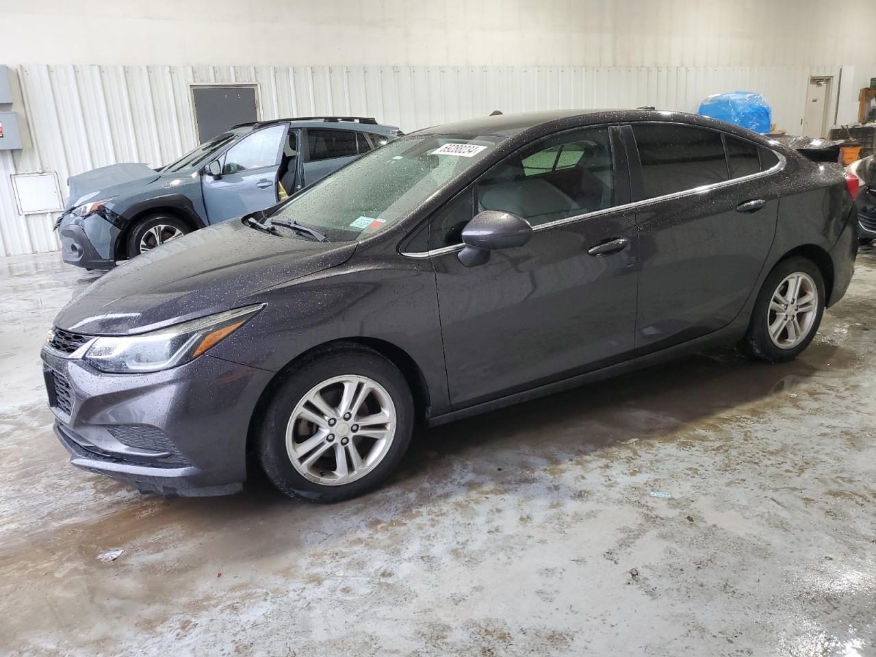 CHEVROLET CRUZE LT 2017 gray  gas 1G1BE5SM0H7221259 photo #1