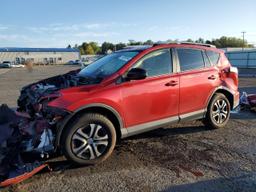 TOYOTA RAV4 LE 2017 red  gas JTMBFREV4HJ156385 photo #2