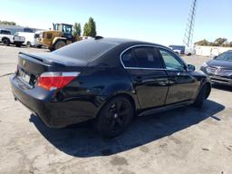 BMW 525 I 2007 black  gas WBANE53577CW60392 photo #4