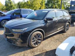 ACURA MDX A-SPEC 2022 black  gas 5J8YE1H03NL002640 photo #2