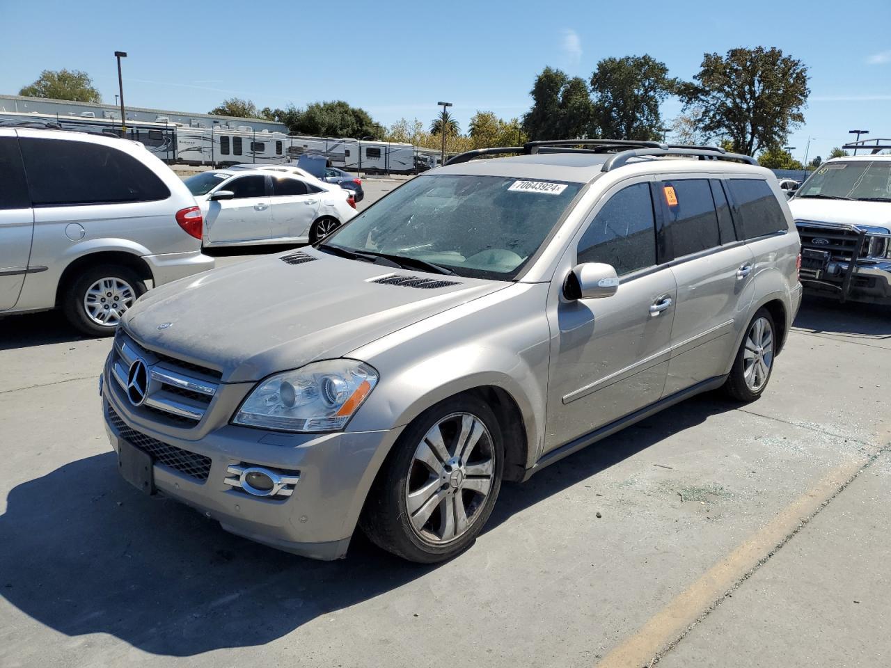 MERCEDES-BENZ GL 450 4MA 2007 silver 4dr spor gas 4JGBF71E37A127416 photo #1