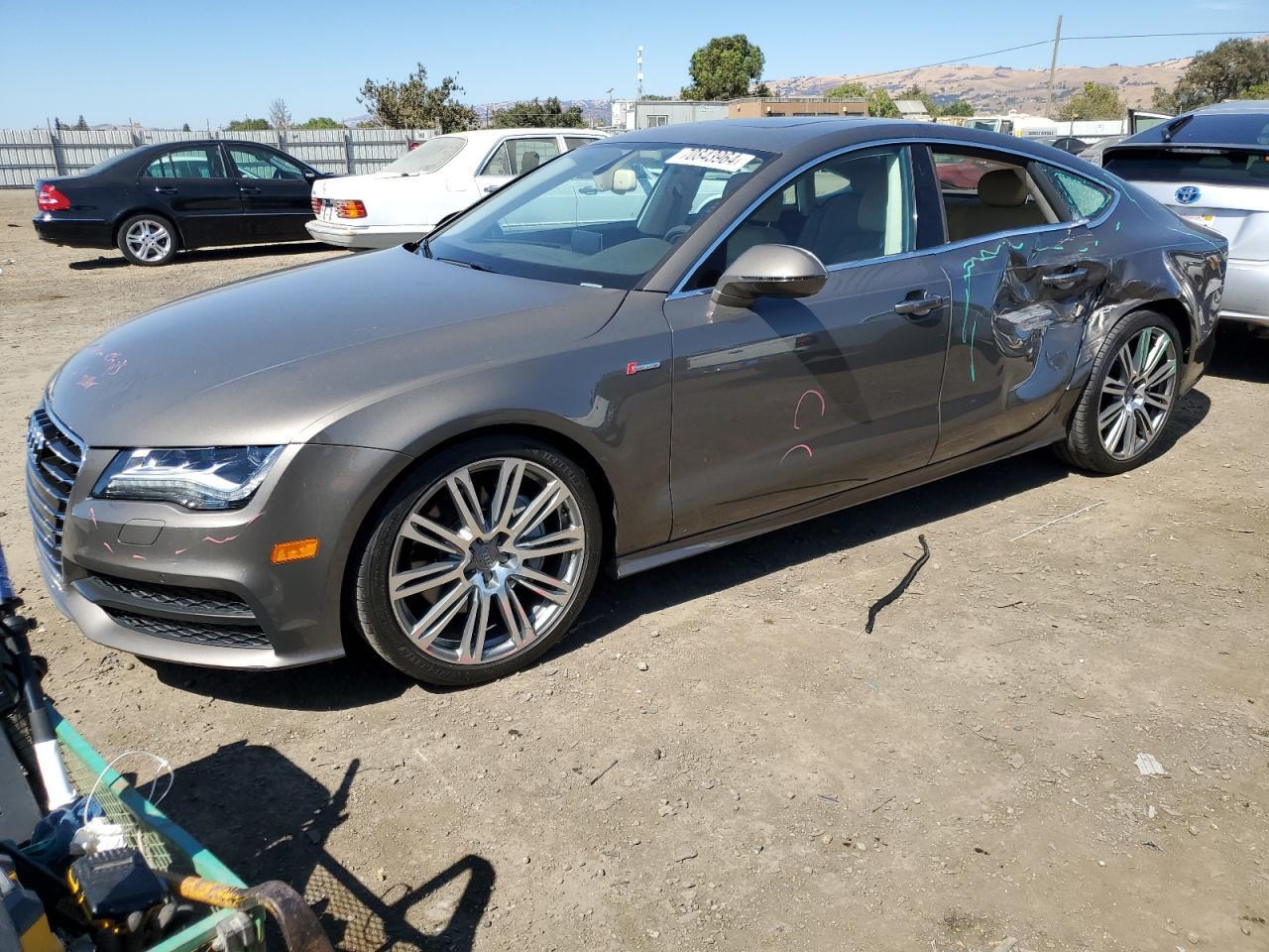 AUDI A7 PRESTIG 2012 brown  gas WAU2GAFCXCN109887 photo #1