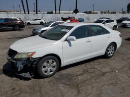 TOYOTA CAMRY CE 2007 white  gas 4T1BE46K67U688434 photo #2